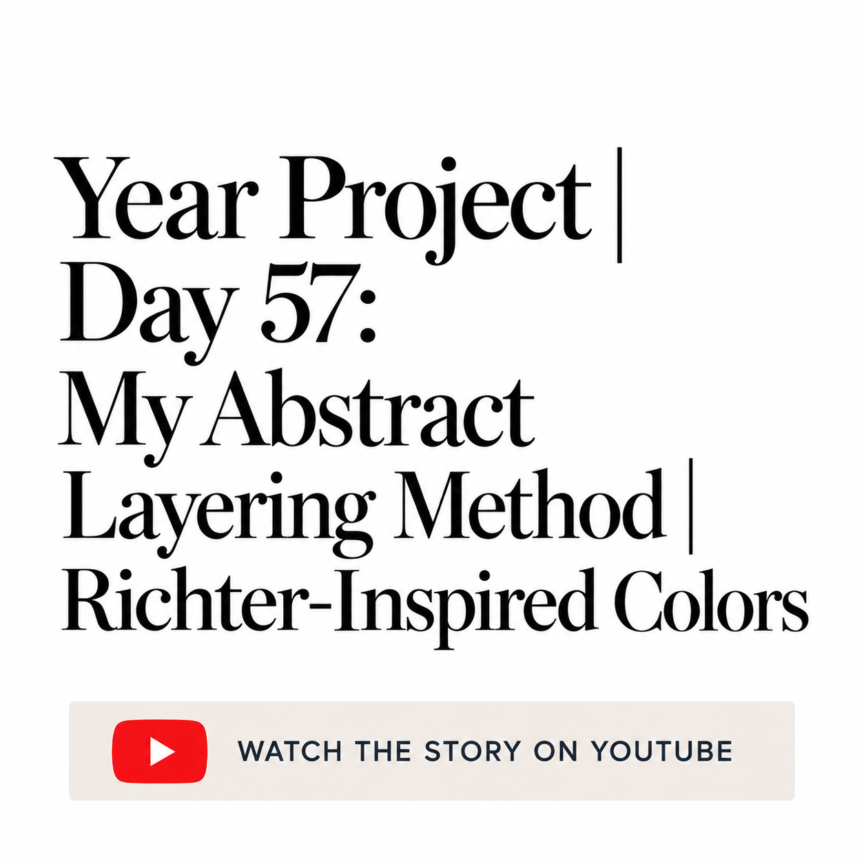 Year Project — 2026 1 Year Project Day 57 Youtube